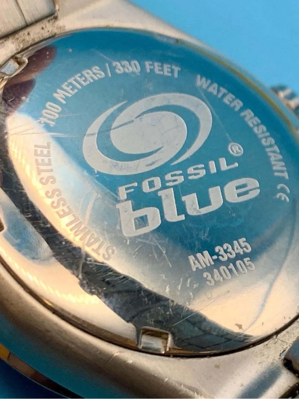 Fossil blue am